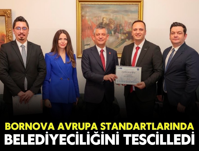 Bornova Avrupa standartlarında belediyeciliğini tescilledi