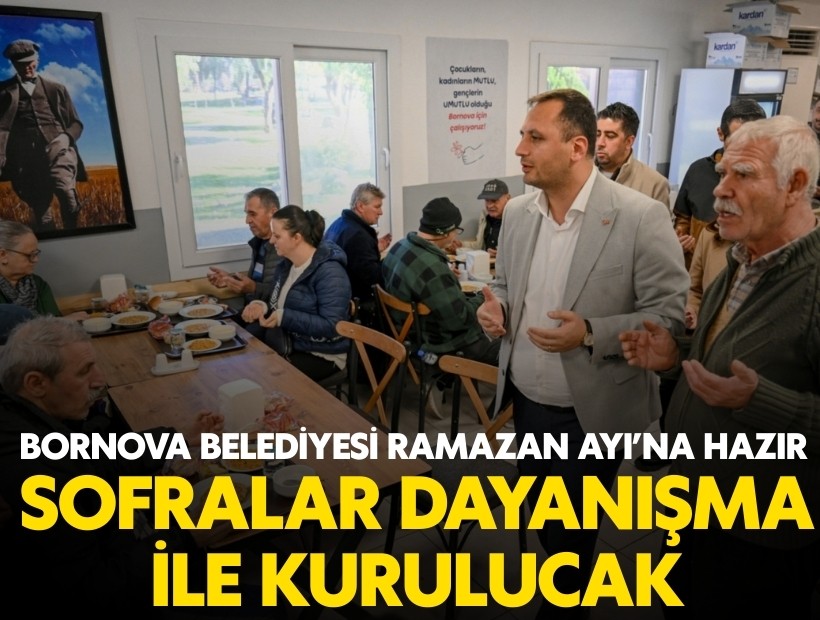 Bornova Belediyesi Ramazan Ayı’na hazır