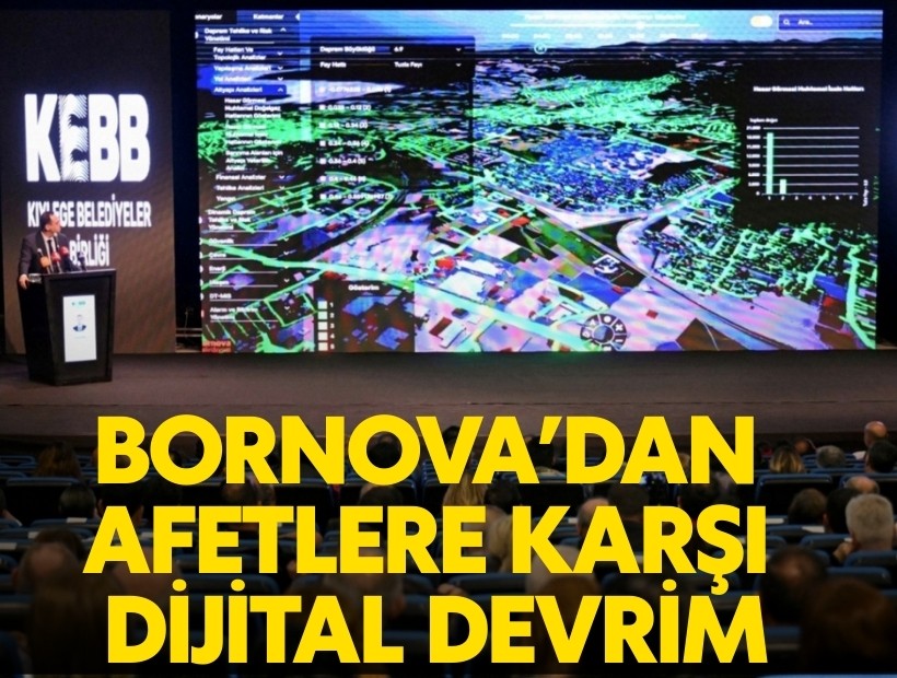 Bornova’dan afetlere karşı dijital devrim