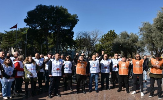 Buca Belediyesi'nde bu kez de memurlar iş bıraktı!