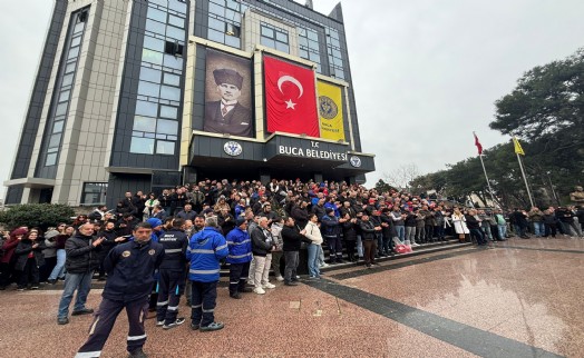 Buca'da eylem krizi kısa sürdü: Ödemeler bugün hesaplara yatırılacak