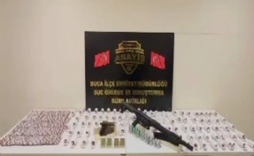 Buca'da torbacı baskını: 7 bin zehir ele geçirildi