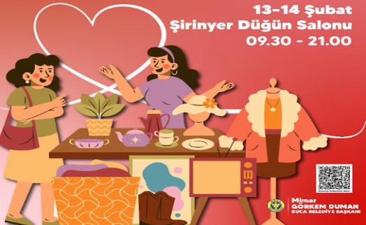 Buca’da Sevgililer Günü Hediyelik Eşya Pazarı açılıyor
