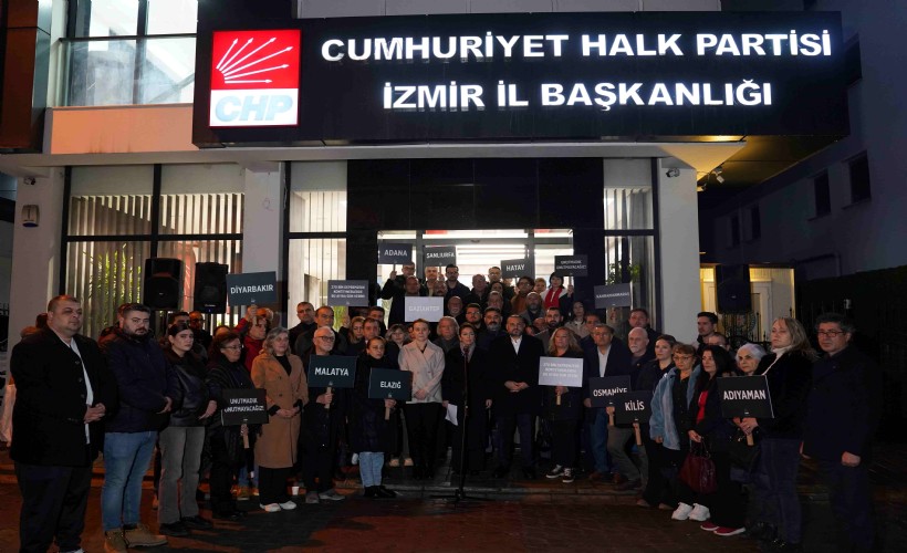 CHP İzmir’den 04.17’ de anma töreni