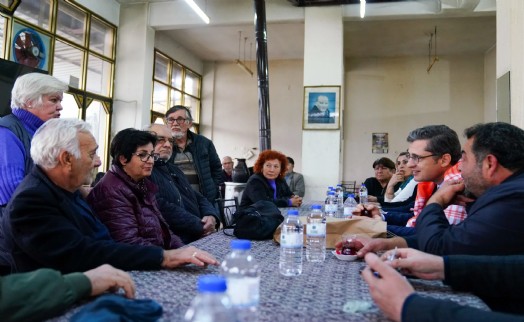 CHP’li Yücel Tire’de esnafla buluştu: 'Ekonomi herkes için kırmızı alarm veriyor'