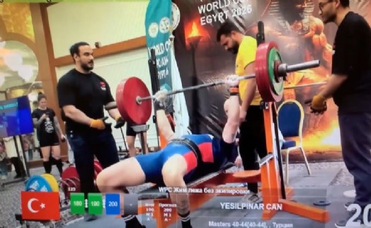 Can Yeşilpınar 8. kez dünya şampiyonu