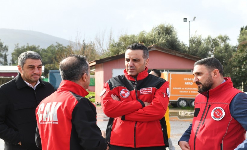 Çiğli Arama Kurtarma Ekibi afetlere karşı hazır