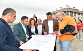 Çiğli'de körfez manzaralı parkta sona doğru!