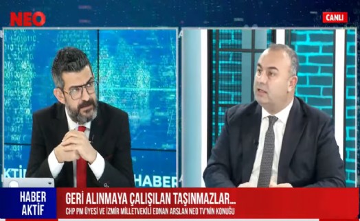 Ednan Arslan’dan NEO TV'de iktidara sert tepki: Kredileri onaylamayarak İzmir’i cezalandırıyorlar