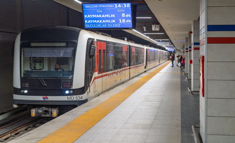 Fahrettin Altay ve Narlıdere arasında metro seferleri yeniden başladı