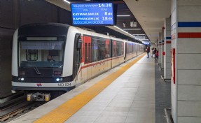 Fahrettin Altay ve Narlıdere arasında metro seferleri yeniden başladı