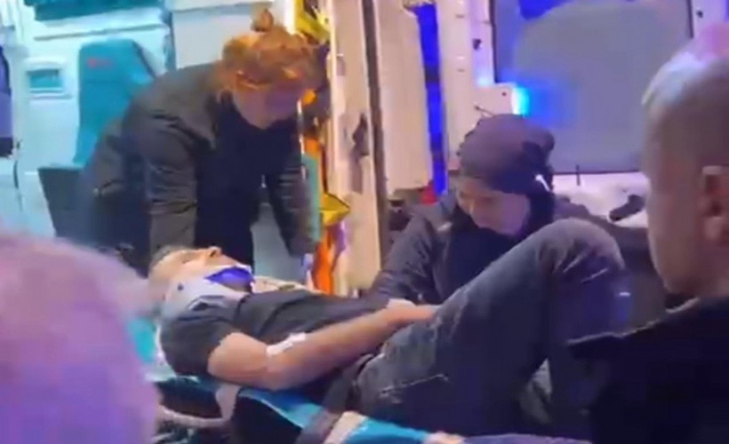 Firari hükümlü polisleri görünce ikinci kattan atladı!