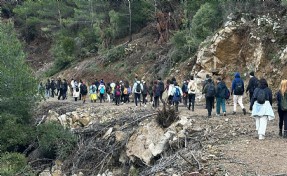 Gençler hem yürüdü hem sosyalleşti
