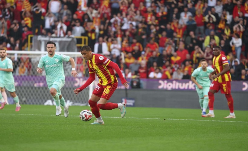 Göztepe- Kayserispor karşılaşmasında kazanan çıkmadı