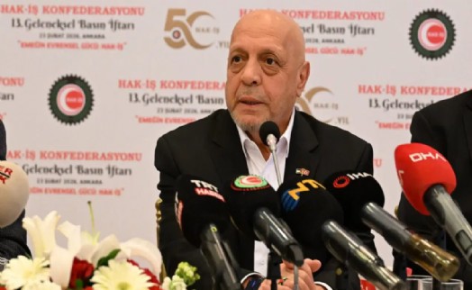 HAK-İŞ Genel Başkanı: 'Ocak ayı enflasyonu bizi gerçekten korkuttu'