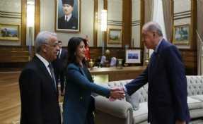 Erdoğan ile DEM Parti İmralı heyeti görüşmesi sona erdi