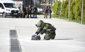 İzmir Bölge Adliye Mahkemesi'nde bomba tatbikatı