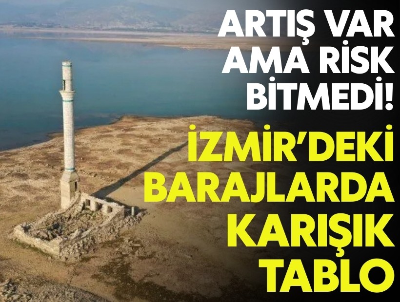 İzmir barajlarında karışık tablo: Artış var ama risk bitmedi!
