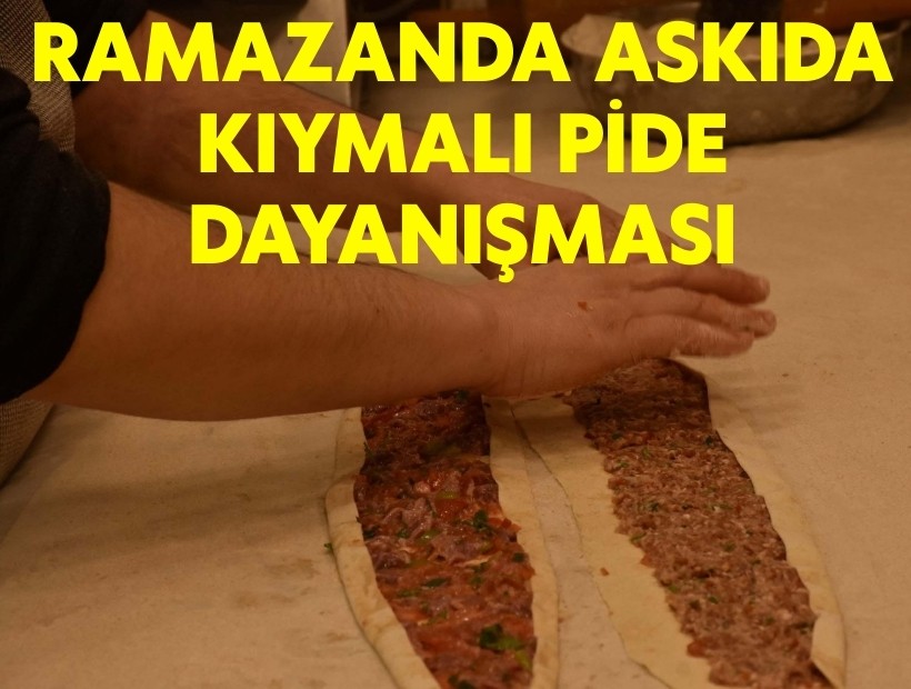 İzmir'de askıda kıymalı pide dayanışması