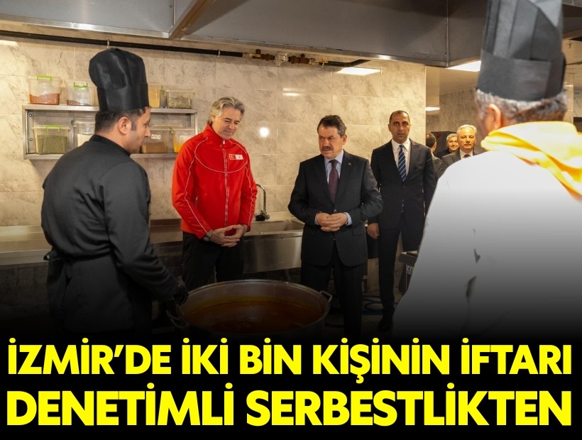 İzmir'den Türkiye'ye örnek denetimli serbestlik uygulaması: İki bin kişiye iftar