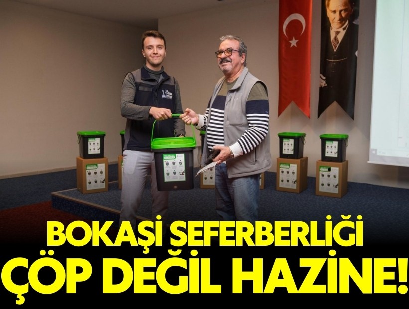 İzmir’de bokaşi seferberliği: Çöp değil hazine