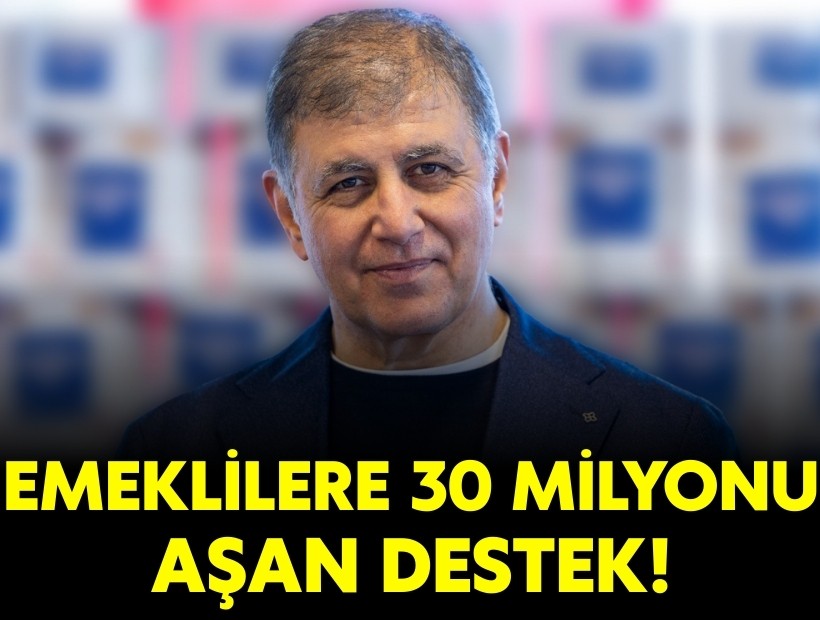 İzmir’de emeklilere 30 milyon lirayı aşan destek