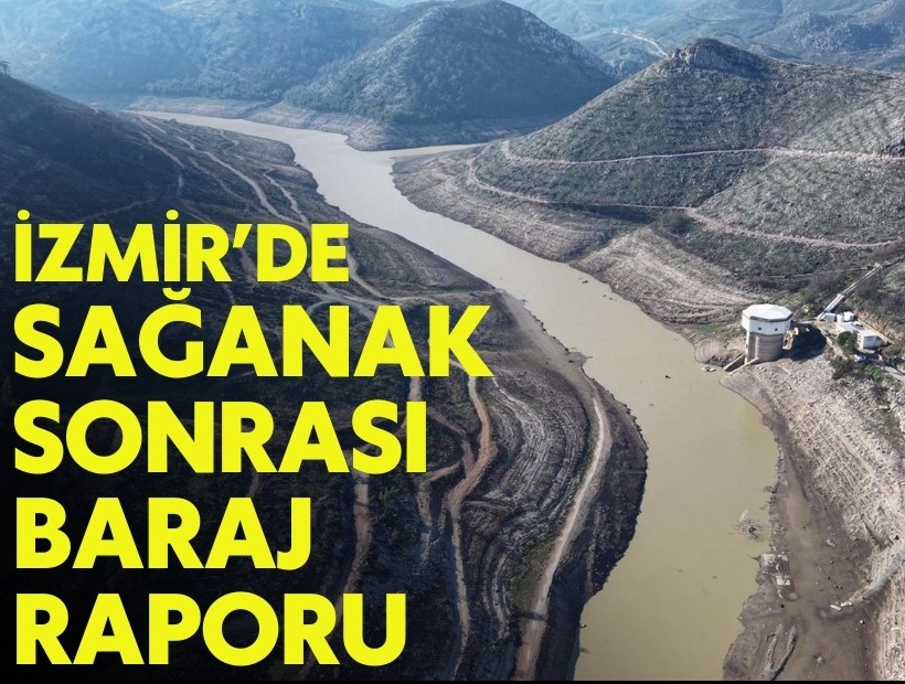 İzmir’de sağanak sonrası baraj raporu