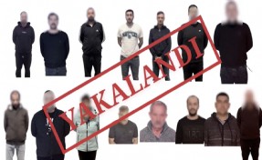 Kırmızı bültenle aranan 9 şüpheli yakalandı