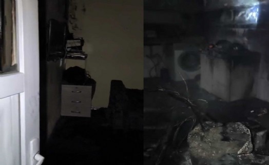 Manisa’da müstakil ev yangında kullanılmaz hale geldi