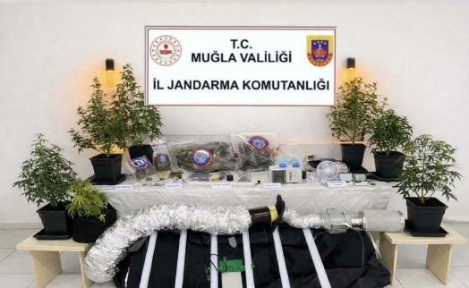 Muğla'da uyuşturucu operasyonlarında 2 tutuklama