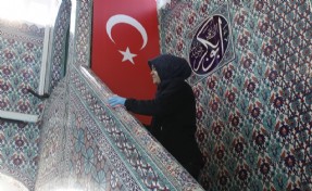 Seferihisar'da Ramazan öncesi ibadethanelerde kapsamlı temizlik seferberliği