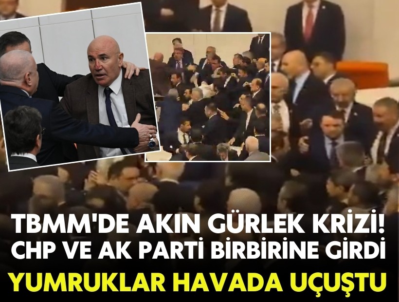 TBMM'de Akın Gürlek krizi! CHP ve AK Parti birbirine girdi: Yumruklar havada uçuştu