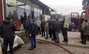 Torna tesviye atölyesi yandı