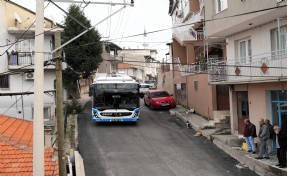 Vatandaş istedi, alçak tabanlı otobüs geldi