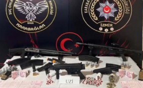 Yaralı gittiği hastanede çelişkili ifadeler verdi, evinde ve otomobilde silah ile uyuşturucu ele geçirildi