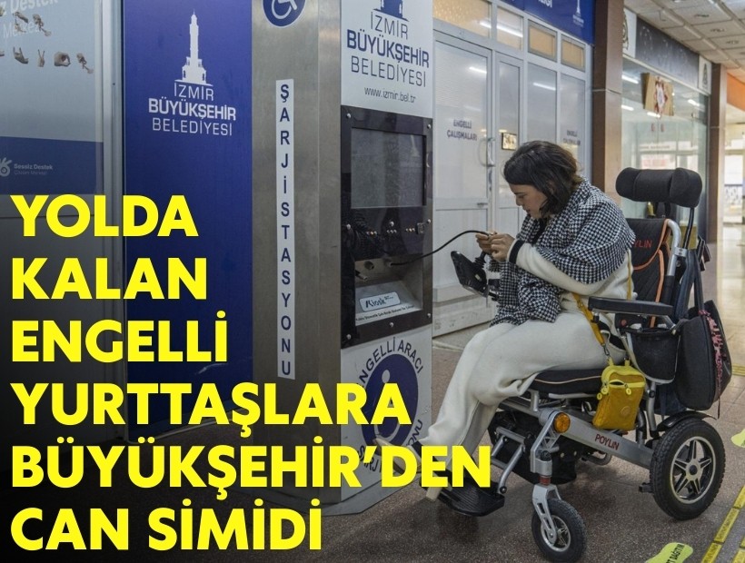 Yolda kalan engelli yurttaşlara Büyükşehir’den can simidi