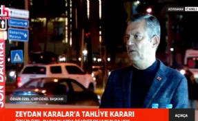 Zeydan Karalar'a tahliye kararı: CHP lideri Özgür Özel'den ilk açıklama