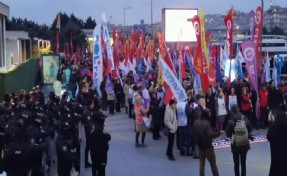19 Mart'ın birinci yıl dönümünde Saraçhane'de büyük miting: Binler meydana akın etti!