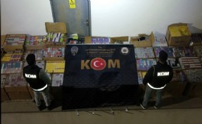 27 milyonluk kaçak sigara operasyonu