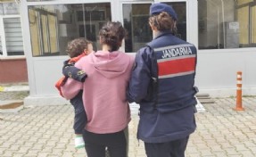 7 ayrı suçtan 20 yıl hapis cezası bulunan kadın, kucağında bebeğiyle cezaevine girdi