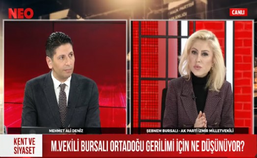 AK Partili Şebnem Bursalı, NEO TV'den Özel'e seslendi: 'Lütfen biraz aklınızı başınıza alın!'