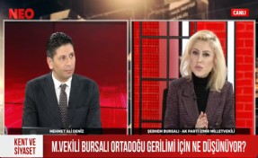 AK Partili Şebnem Bursalı, NEO TV'den Özel'e seslendi: 'Lütfen biraz aklınızı başınıza alın!'