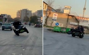 ATV ile drift atan sürücüye ceza!