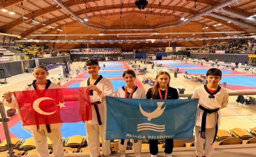 Aliağa’dan uluslararası taekwondo başarısı