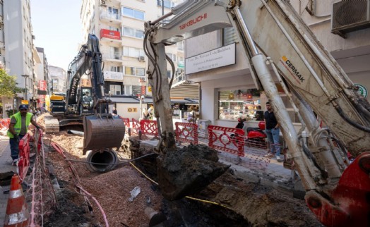 Alsancak’ta yağmur suları artık doğrudan denize ulaşacak
