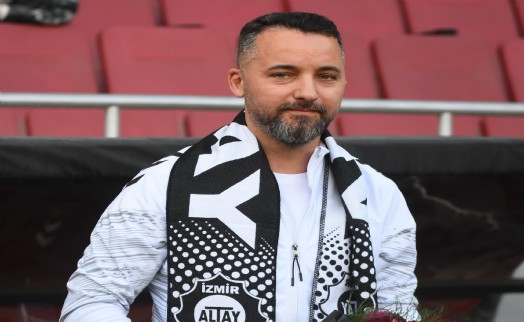 Altay'da teknik direktör Karagöz'den taraftara söz