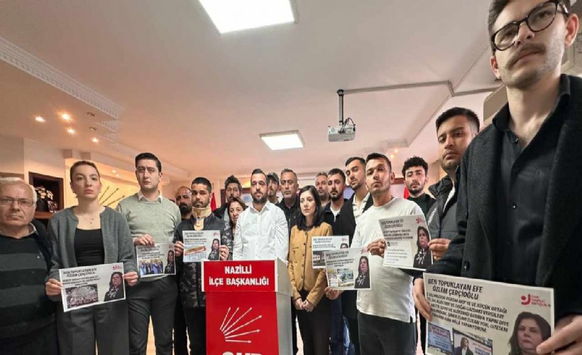 Aydın'da 'Çerçioğlu' afişlerine soruşturma: CHP İlçe Gençlik Kolları Başkanı ve 3 yönetici gözaltında!