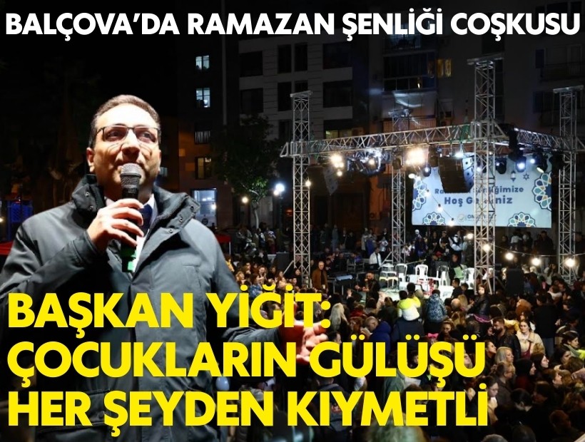 Balçova’da Ramazan şenliği coşkusu
