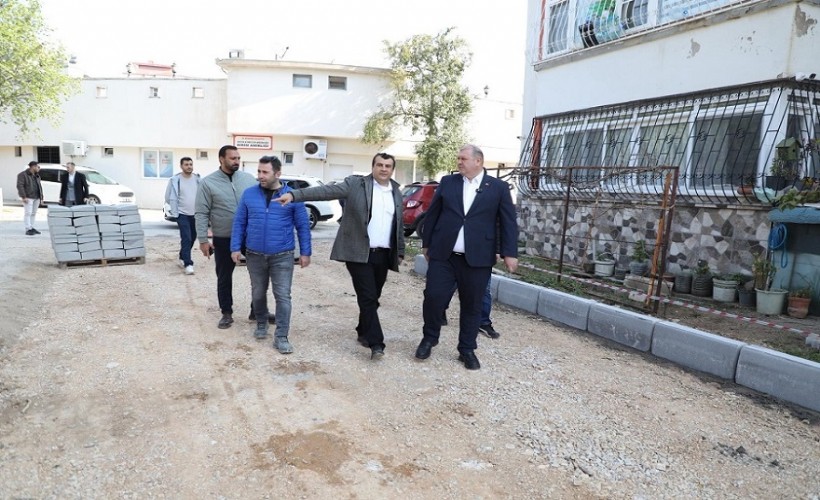 Başkan Çiçek sahada; Çalışmalar dolu dizgin sürüyor
