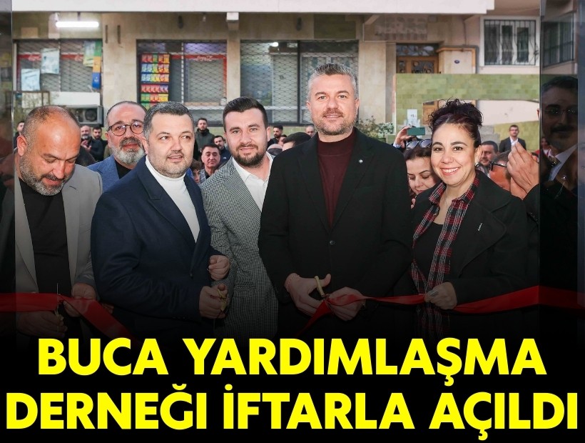 Başkan Duman, Buca Yardımlaşma Derneği'ni açtı